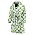 Shamrock Saint Patrick's Day Print Men's Bathrobe