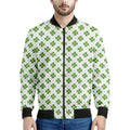 Shamrock Saint Patrick's Day Print Men's Bomber Jacket