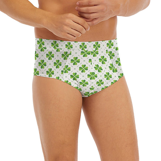 Shamrock Saint Patrick's Day Print Men's Briefs