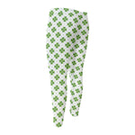 Shamrock Saint Patrick's Day Print Men's Compression Pants