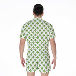 Shamrock Saint Patrick's Day Print Men's Rompers
