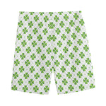 Shamrock Saint Patrick's Day Print Men's Sports Shorts