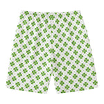Shamrock Saint Patrick's Day Print Men's Swim Trunks