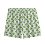 Shamrock Saint Patrick's Day Print Mesh Shorts