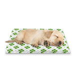 Shamrock Saint Patrick's Day Print Pet Cooling Mat Cover