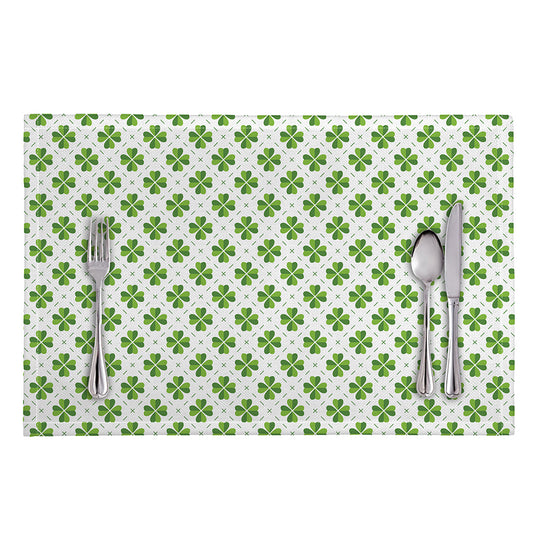 Shamrock Saint Patrick's Day Print Placemat