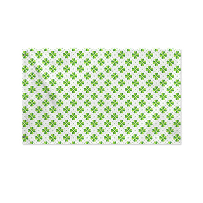 Shamrock Saint Patrick's Day Print Polyester Flag