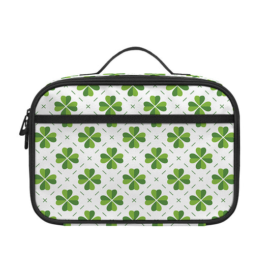Shamrock Saint Patrick's Day Print Portable Lunch Bag