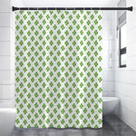 Shamrock Saint Patrick's Day Print Premium Shower Curtain