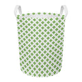 Shamrock Saint Patrick's Day Print Round Laundry Basket