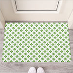 Shamrock Saint Patrick's Day Print Rubber Doormat