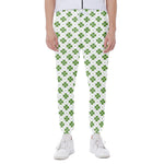 Shamrock Saint Patrick's Day Print Scuba Joggers