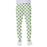 Shamrock Saint Patrick's Day Print Scuba Joggers
