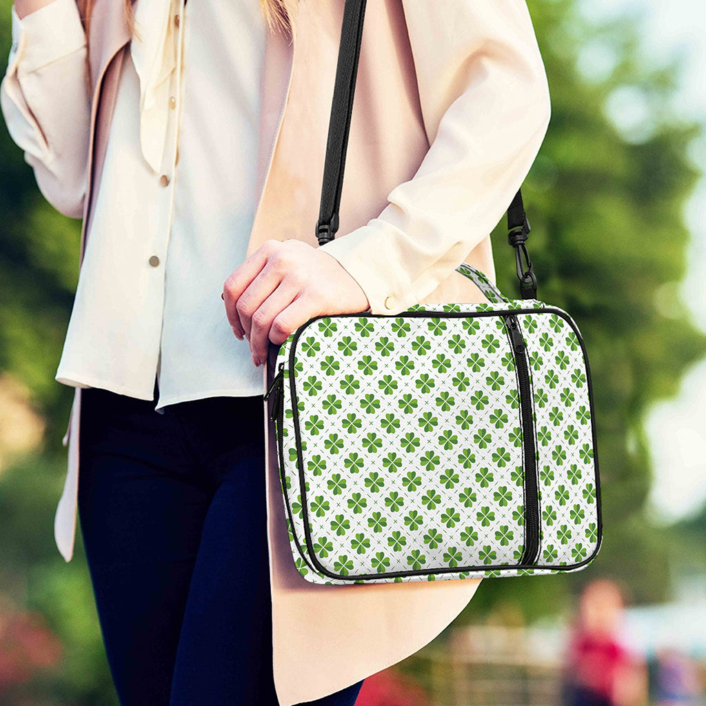 Shamrock Saint Patrick's Day Print Shoulder Strap Bible Bag