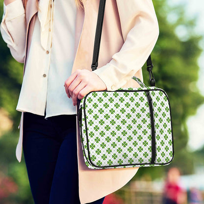 Shamrock Saint Patrick's Day Print Shoulder Strap Bible Bag