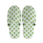 Shamrock Saint Patrick's Day Print Slippers