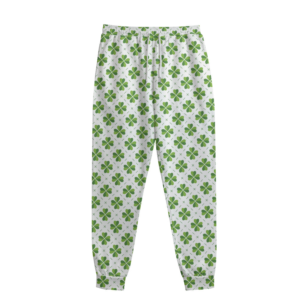 Shamrock Saint Patrick's Day Print Sweatpants
