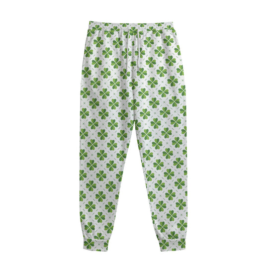 Shamrock Saint Patrick's Day Print Sweatpants