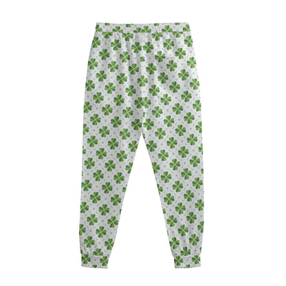 Shamrock Saint Patrick's Day Print Sweatpants
