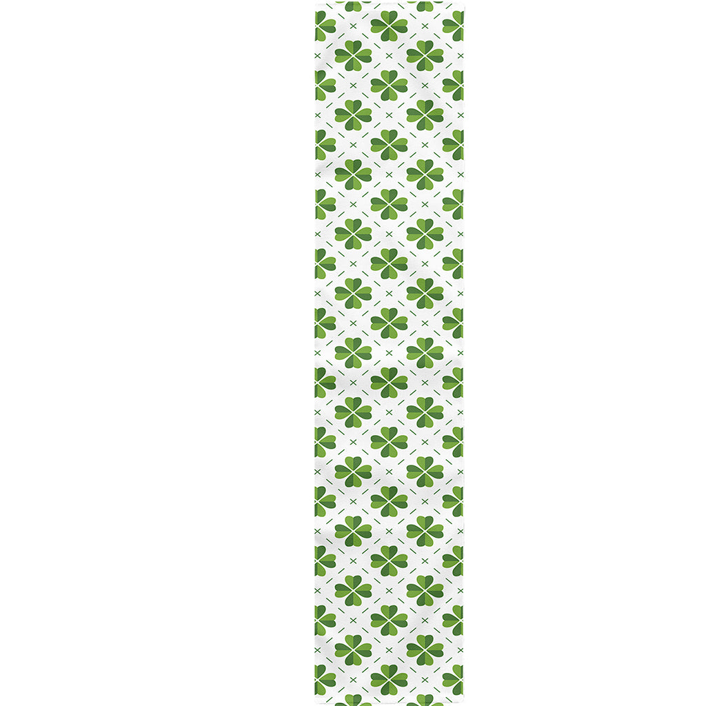 Shamrock Saint Patrick's Day Print Table Runner