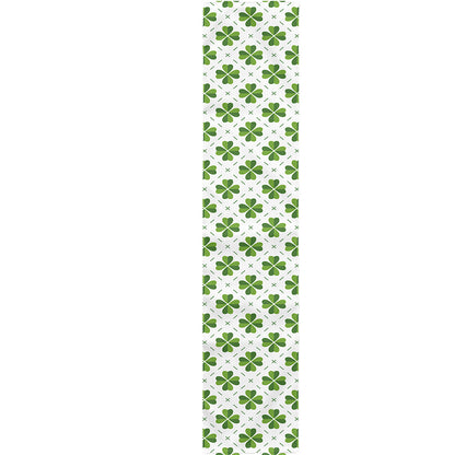 Shamrock Saint Patrick's Day Print Table Runner