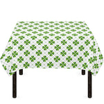 Shamrock Saint Patrick's Day Print Tablecloth