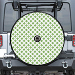 Shamrock Saint Patrick's Day Print Tire Cover With Camera Hole