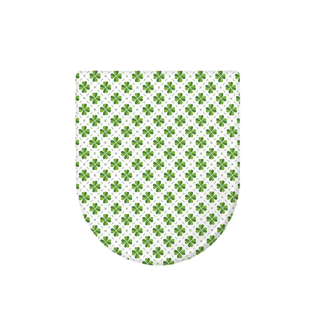 Shamrock Saint Patrick's Day Print Toilet Lid Cover