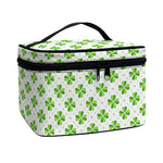 Shamrock Saint Patrick's Day Print Travel Makeup Bag