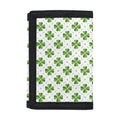 Shamrock Saint Patrick's Day Print Trifold Wallet