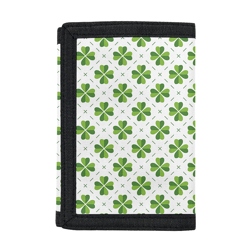 Shamrock Saint Patrick's Day Print Trifold Wallet
