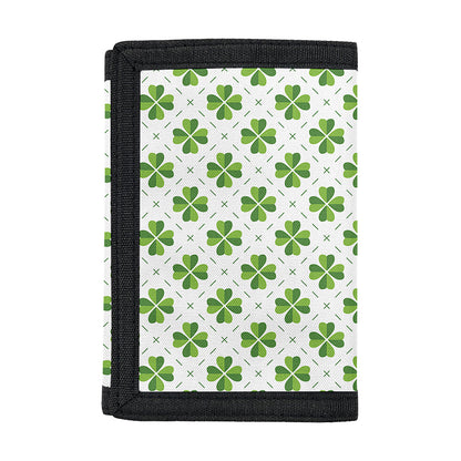 Shamrock Saint Patrick's Day Print Trifold Wallet