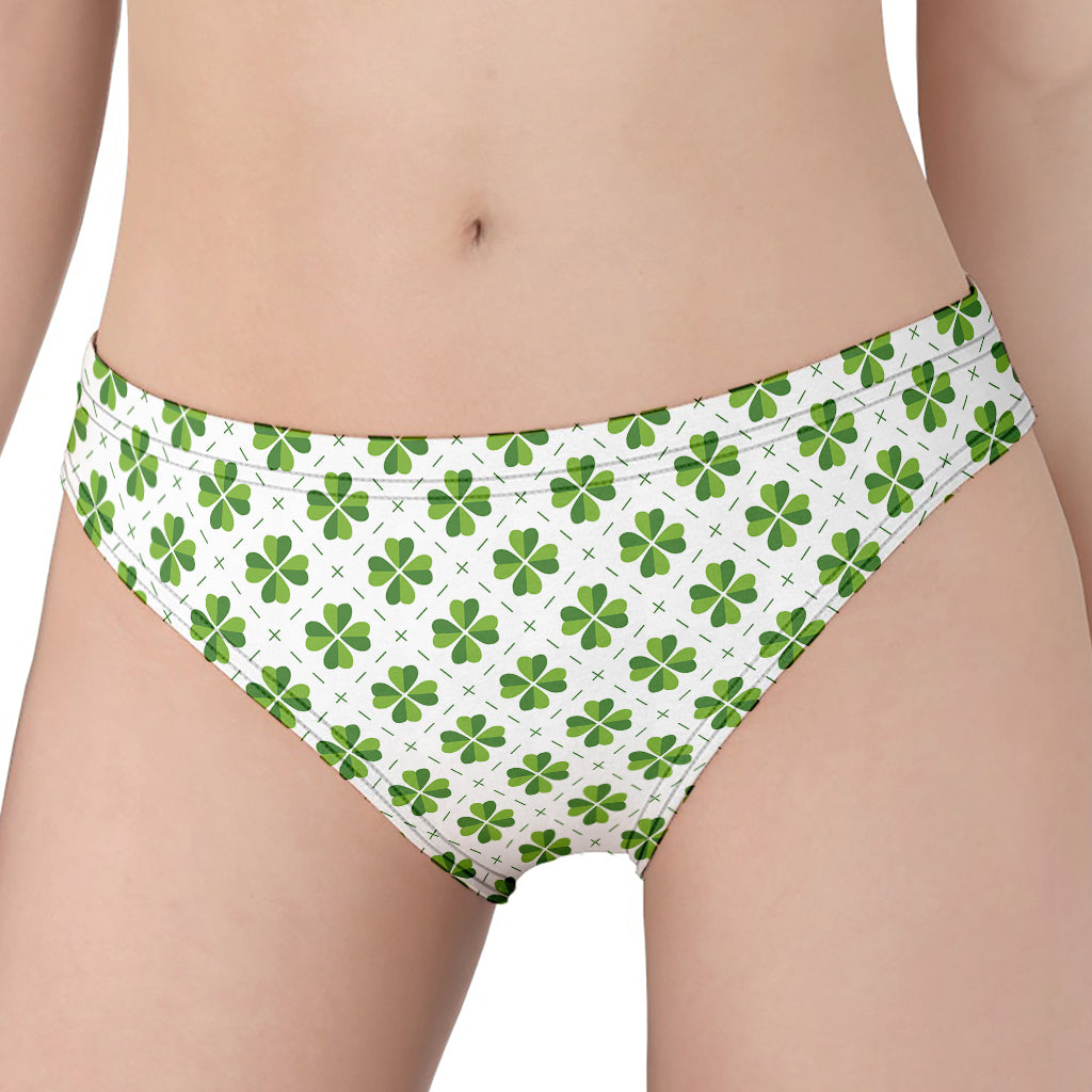 Shamrock Saint Patrick's Day Print Women's Panties