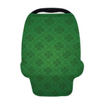Shamrock St. Patrick's Day Pattern Print Baby Seat Cover