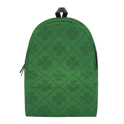 Shamrock St. Patrick's Day Pattern Print Backpack