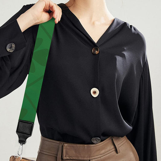 Shamrock St. Patrick's Day Pattern Print Bag Strap