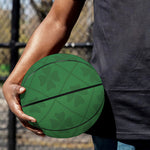 Shamrock St. Patrick's Day Pattern Print Basketball