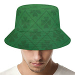 Shamrock St. Patrick's Day Pattern Print Bucket Hat