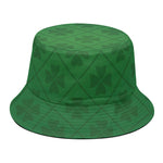 Shamrock St. Patrick's Day Pattern Print Bucket Hat
