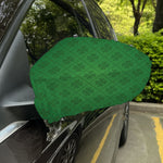 Shamrock St. Patrick's Day Pattern Print Car Side Mirror Covers