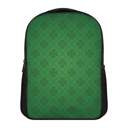 Shamrock St. Patrick's Day Pattern Print Casual Backpack