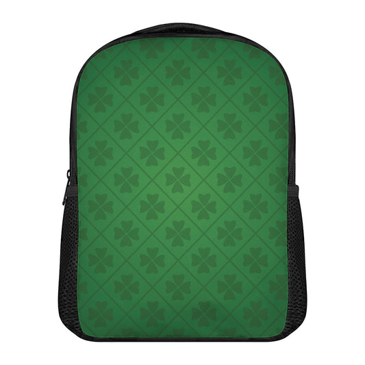 Shamrock St. Patrick's Day Pattern Print Casual Backpack