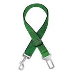 Shamrock St. Patrick's Day Pattern Print Dog Seat Belt