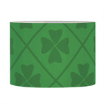 Shamrock St. Patrick's Day Pattern Print Drum Lamp Shade
