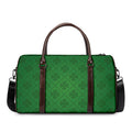 Shamrock St. Patrick's Day Pattern Print Duffel Bag