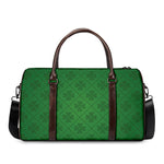 Shamrock St. Patrick's Day Pattern Print Duffle Bag