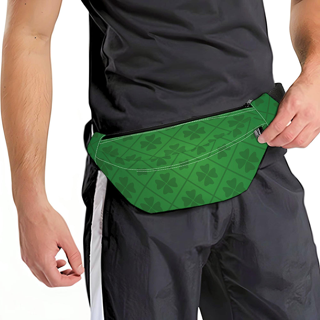 Shamrock St. Patrick's Day Pattern Print Fanny Pack