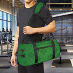 Shamrock St. Patrick's Day Pattern Print Gym Bag