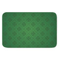 Shamrock St. Patrick's Day Pattern Print Indoor Door Mat