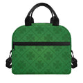 Shamrock St. Patrick's Day Pattern Print Insulated Lunch Bag